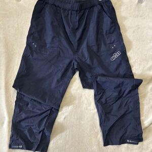 Gill Inshore Lite Mens Fishing Rain Pants Adjustable Cuffs Navy Blue- Size XXL